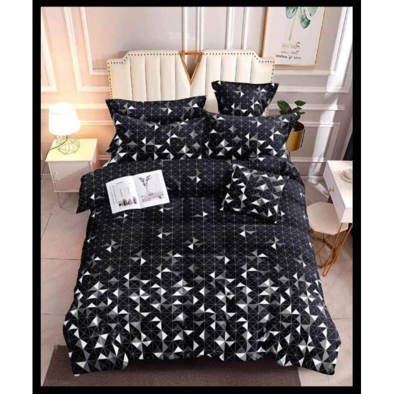 CANADIAN COTTON 3 in 1 BEDSHEET (1FITTED BEDSHEET WITH 2 PILLOWCASE) Shopee Philippines