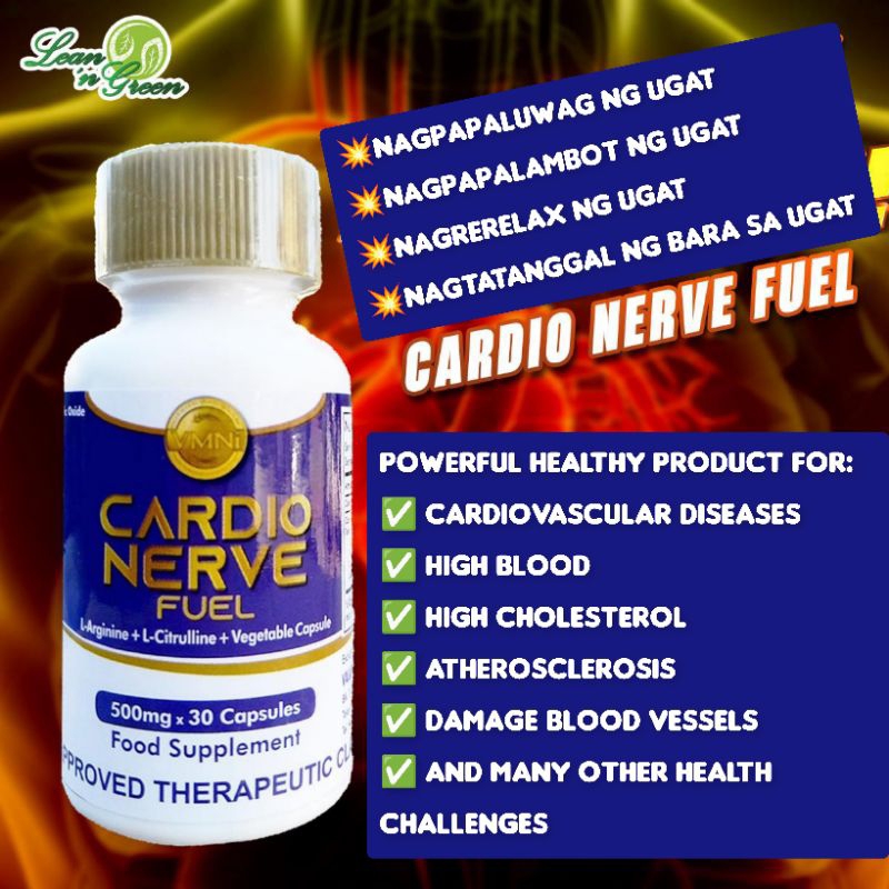 Cardio Nerve Fuel (30 capsules) Shopee Philippines