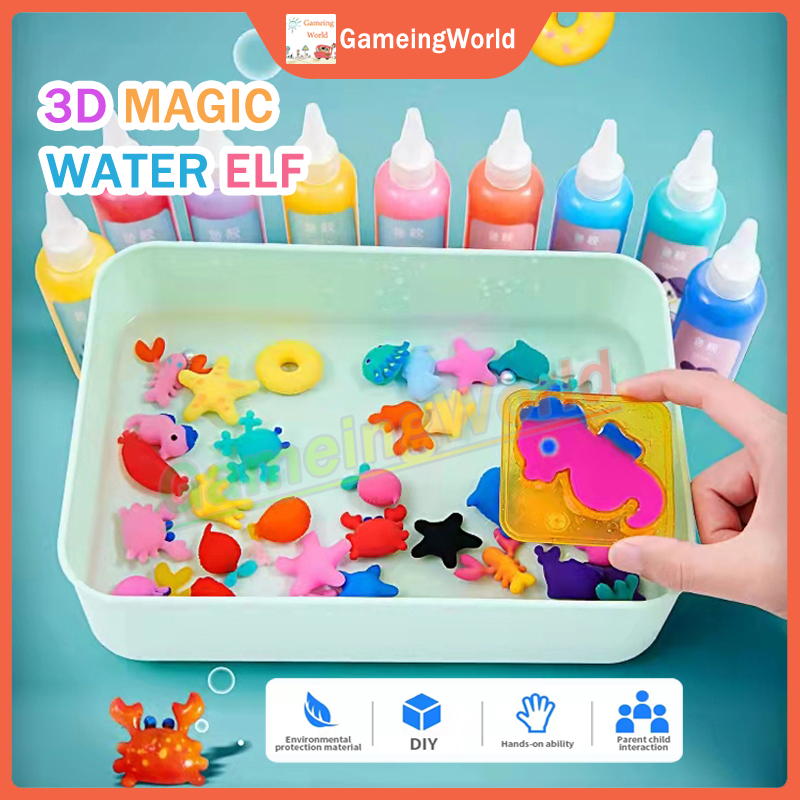 Magic Water Elf Set DIY Magical Water Elves Slime Toy for Kids ...