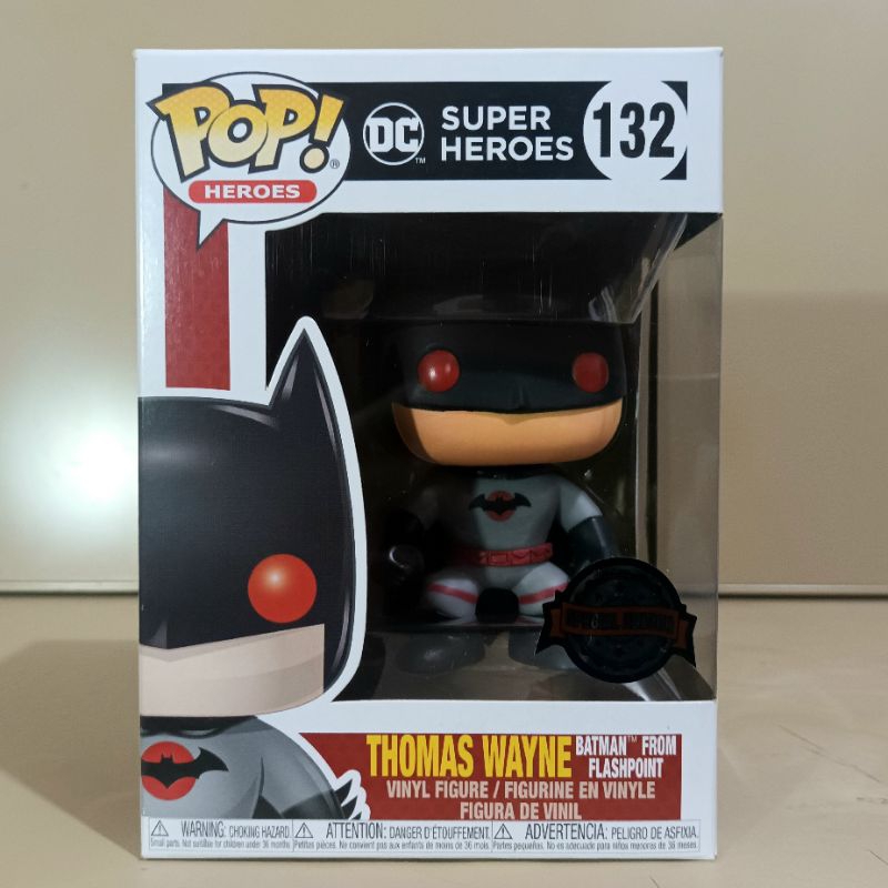 Funko Pop DC Heroes - Thomas Wayne Batman from Flashpoint #132 Special ...