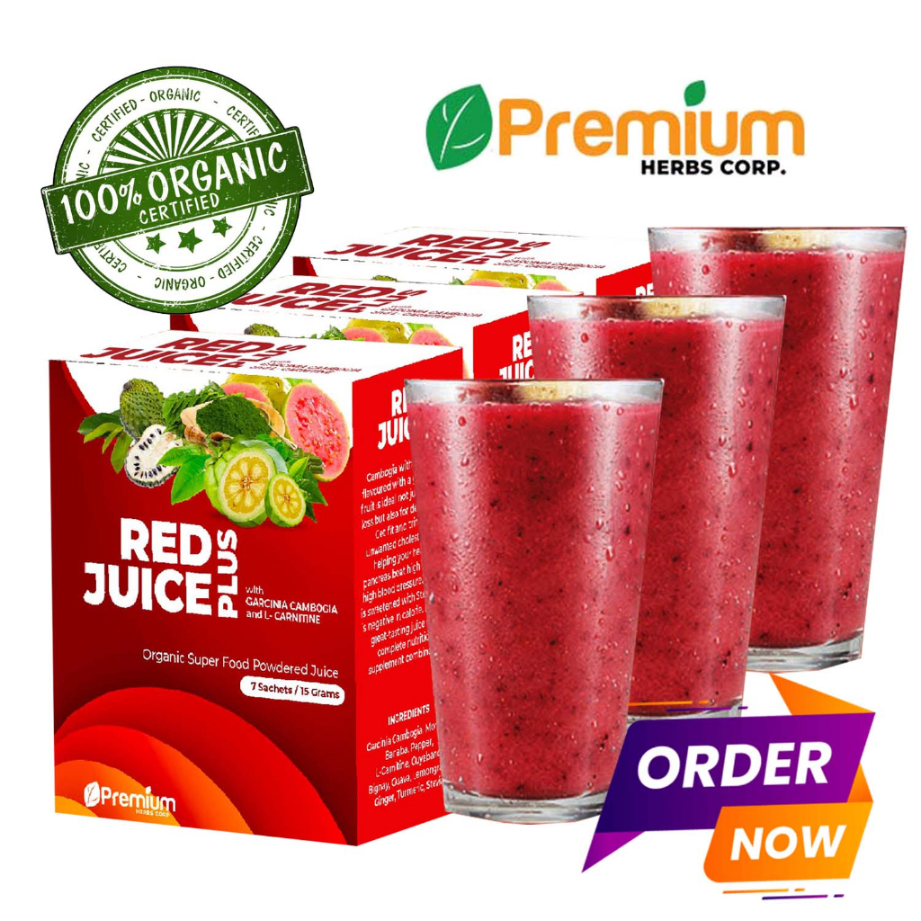 BUY 1 TAKE 2 Red Juice Herbal Drink Organic Powdered Juice with