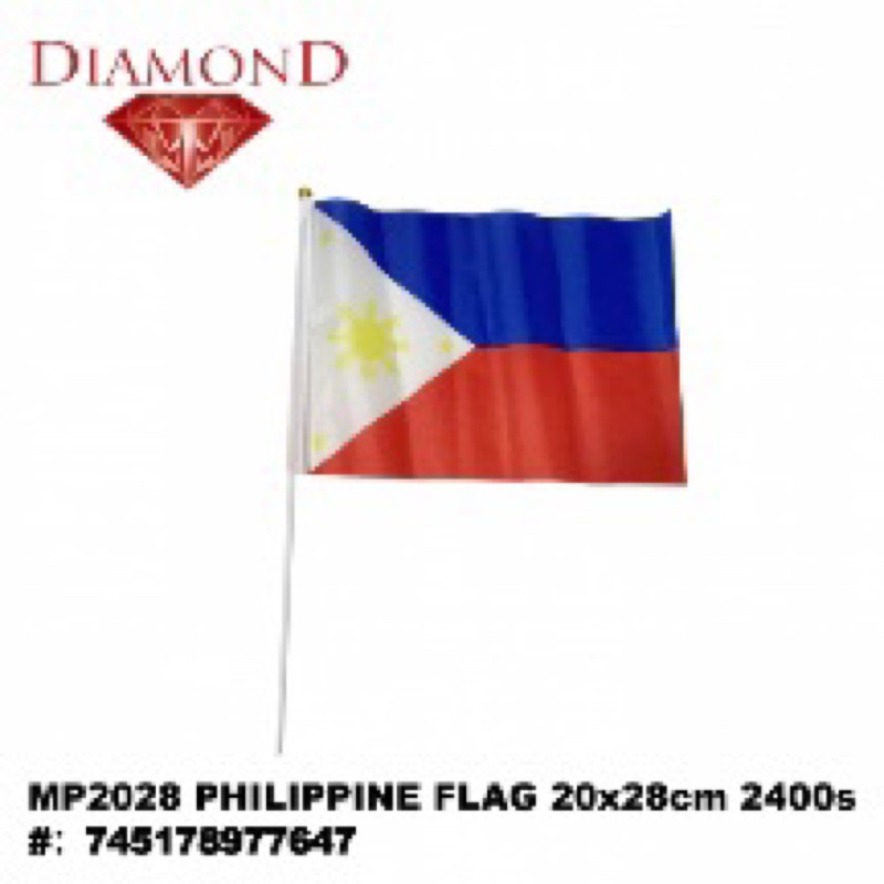 12pcs medium (20x28cm)Philippine National Flag Bandila Watawat ng