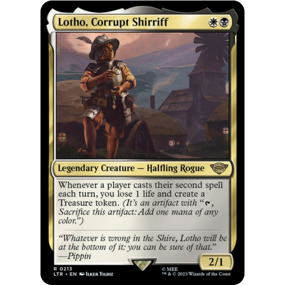 Lotho, Corrupt Shirriff [The Lord of the Rings: Tales of Middle-Earth Showcase Scrolls] main image 0