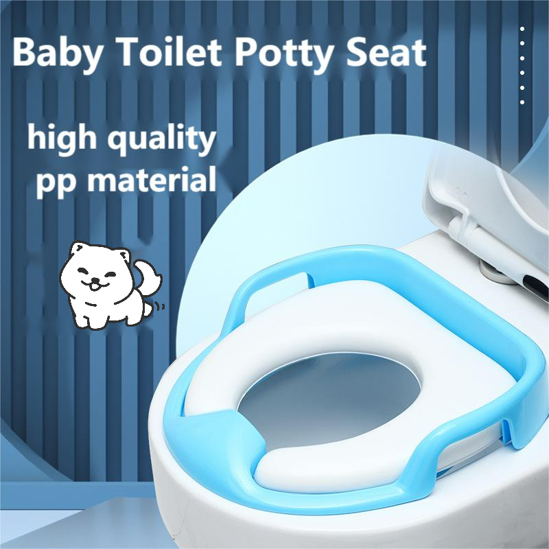 Baby Potty Seat with Armrest Kids Toilet Training Seats Infant Toilet