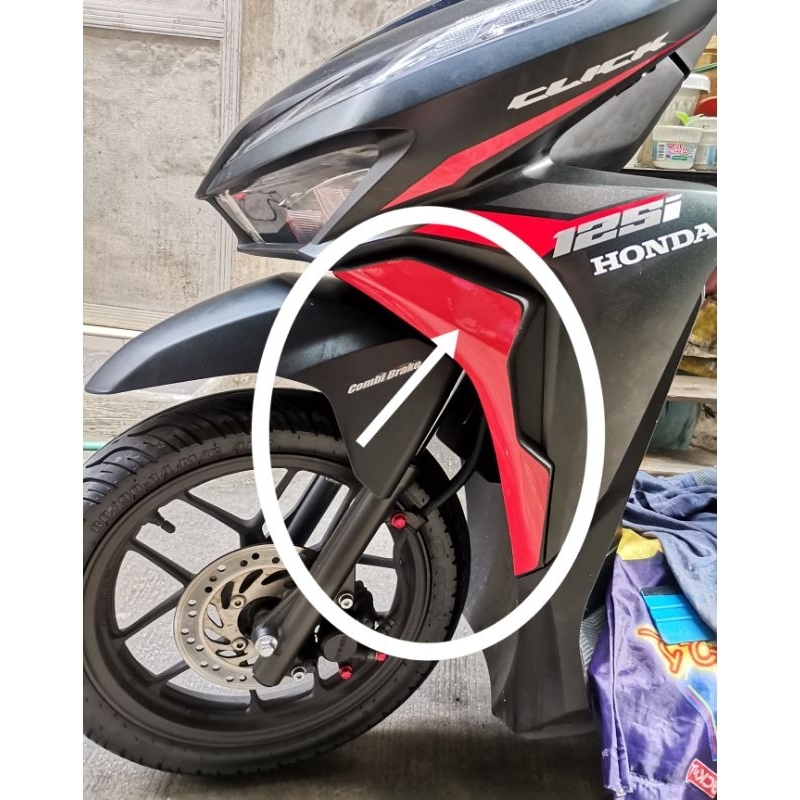 Pre-Cut Sticker for Honda Click Game Changer V2 Legshield fairings ...