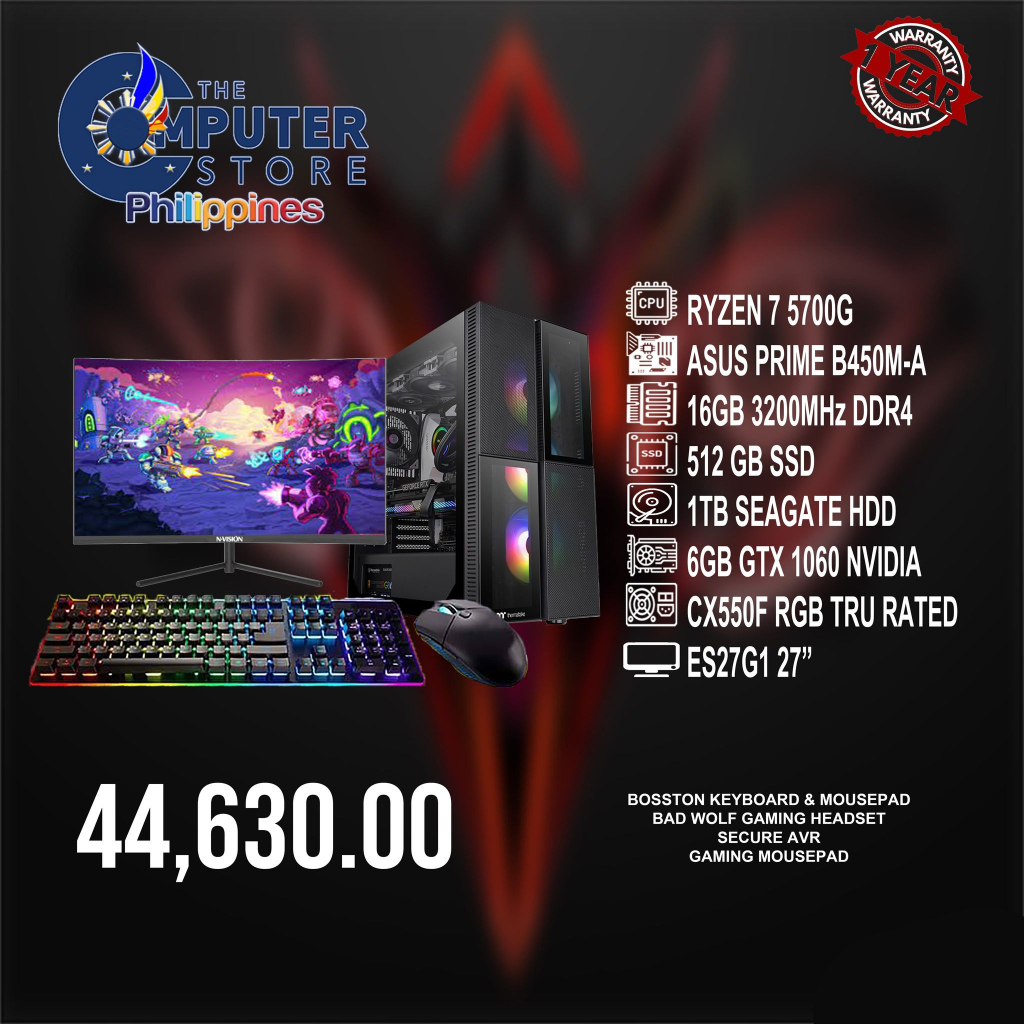 Bizma Gaming PC set/bundle AMD Ryzen 7 5800X 8-core, 16-Thread Unlocked ...