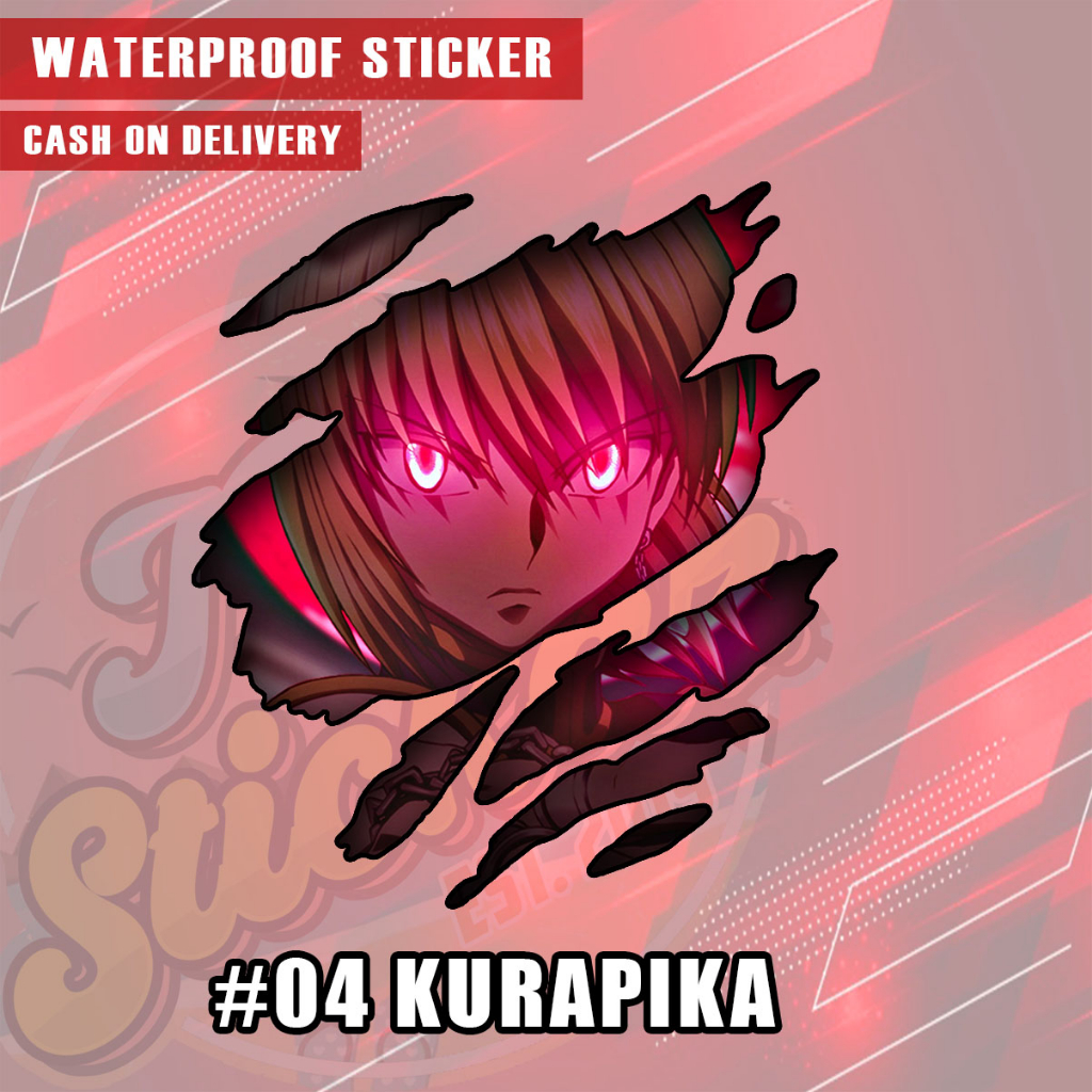 Hunter X Hunter SCRATCH Anime Waterproof Sticker | Shopee Philippines
