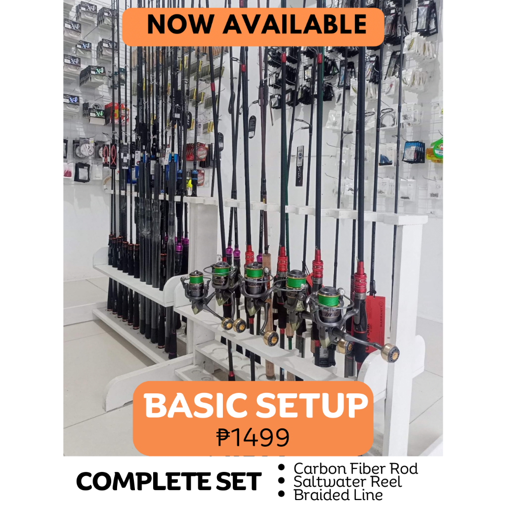 Shore Casting Complete Fishing Setup FishersOfMen BASIC SETUP