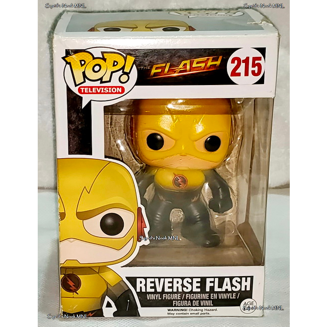 Funko Pop! Television - The Flash TV - Reverse Flash #215 (OOB) [Please ...