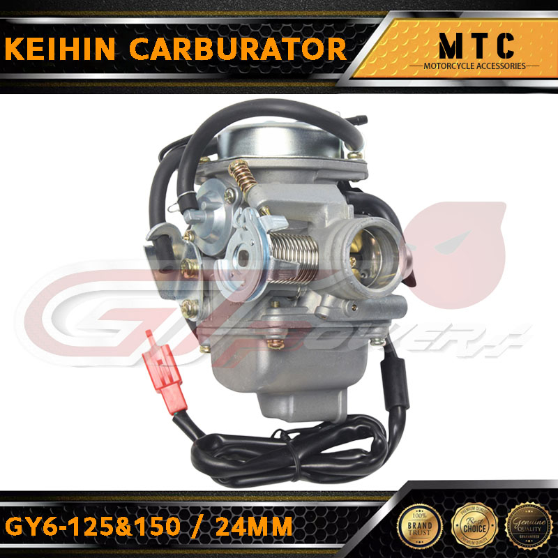 KEIHIN CARBURATOR RUSI GY6125 / GY6150（24MM）MOTORCYCLE CARBURATOR