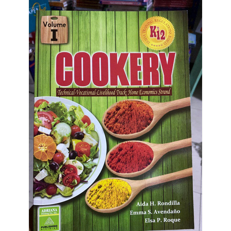 COOKERY volume 1 By Aida H Rondilla | Shopee Philippines