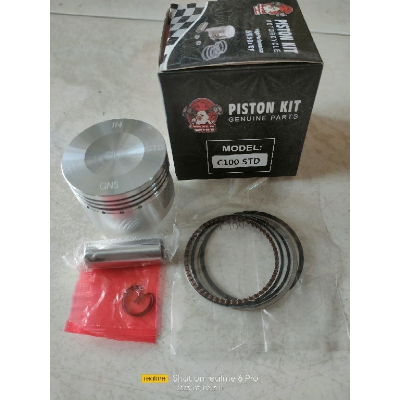 PISTON KIT for C100/DREAM(STANDARD) | Shopee Philippines