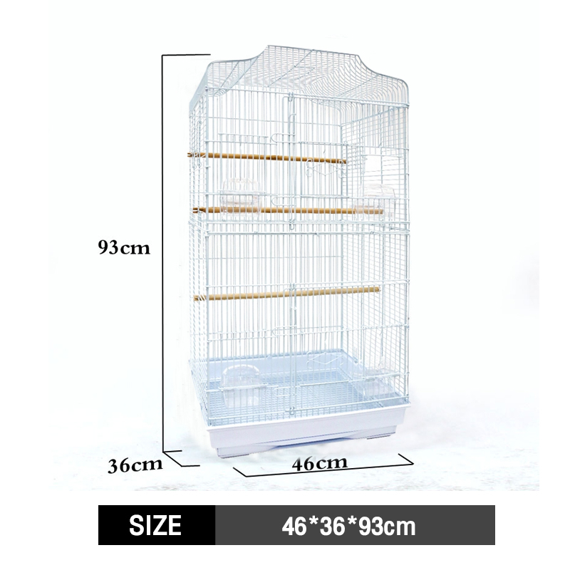 Portable pet cage pet display cage bird cage wire bird cage parrot cage