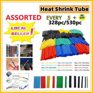 50/100PCS 3mm 5mm Heat Shrink Tubes Saltwater Fishing Rigging