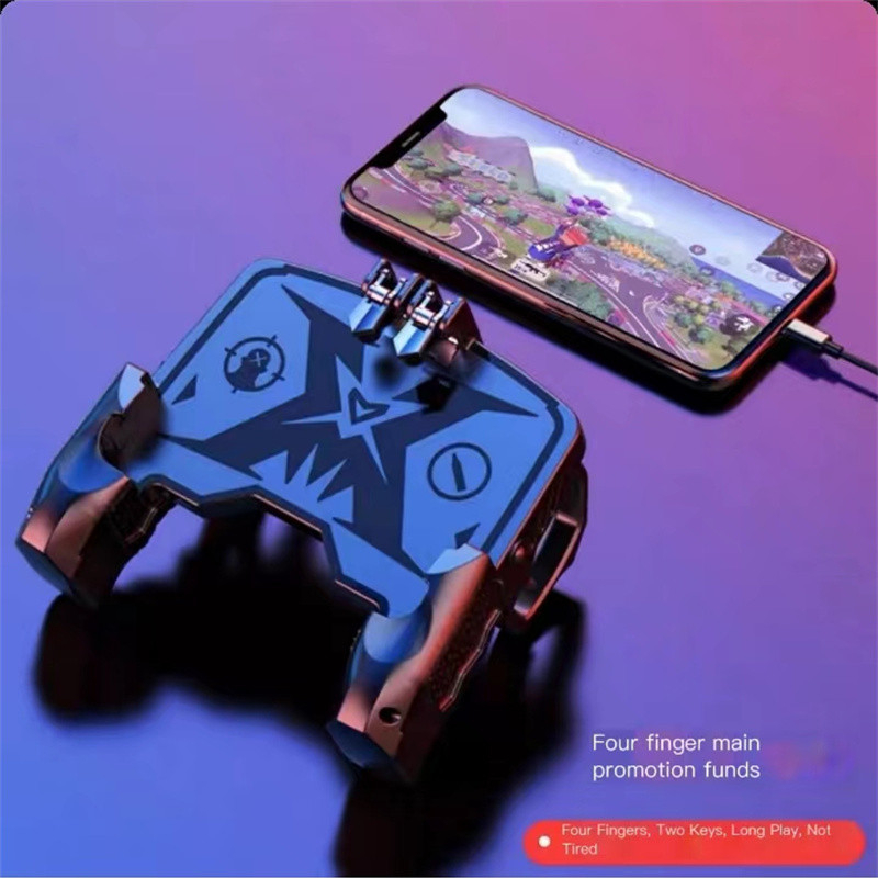 Gamepad Portable Gamepad Controller Joystick L1 R1 Trigger Controller ...