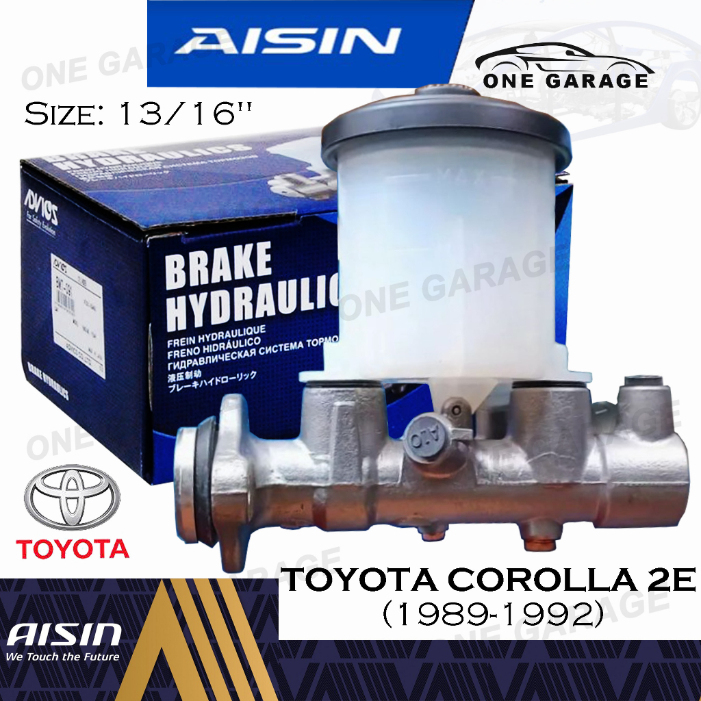 Brake Master Assembly For TOYOTA COROLLA 2E (19891992) 13/16" Shopee Philippines
