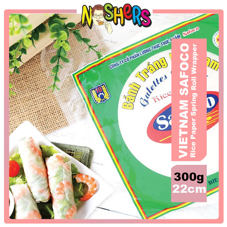 Noshers Safoco Rice Paper Spring Roll Wrapper Premium Quality ...