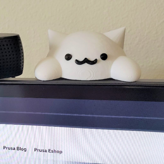 Bongo Cat Meme Monitor Decoration Shopee Philippines