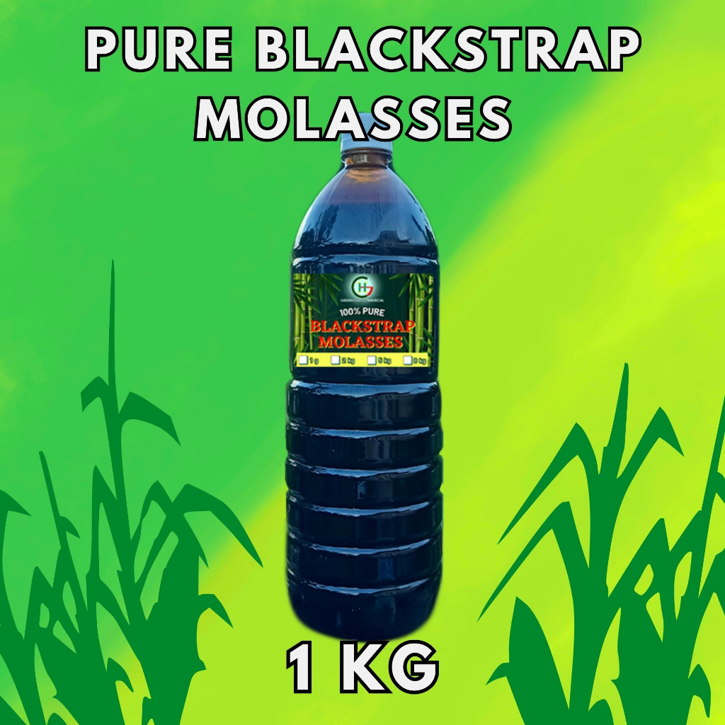 BLACKSTRAP MOLASSES PURE 1KG FOR PLANTS, ANIMALS, PROBIOTICS