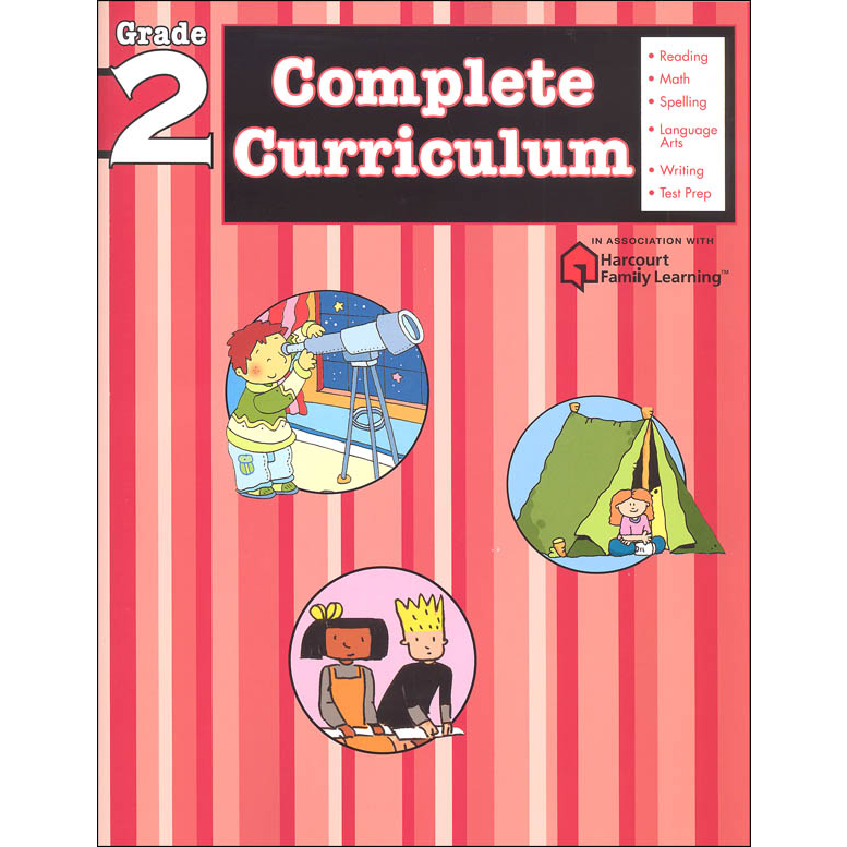 Complete Curriculum Grade 2 (Flash Kids Harcourt Family Learning