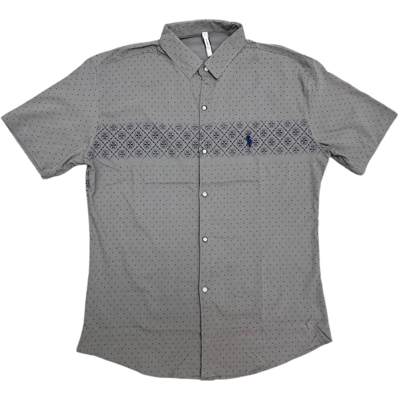 Men’s Casual Style Printed Short Sleeve Polo | Shopee Philippines