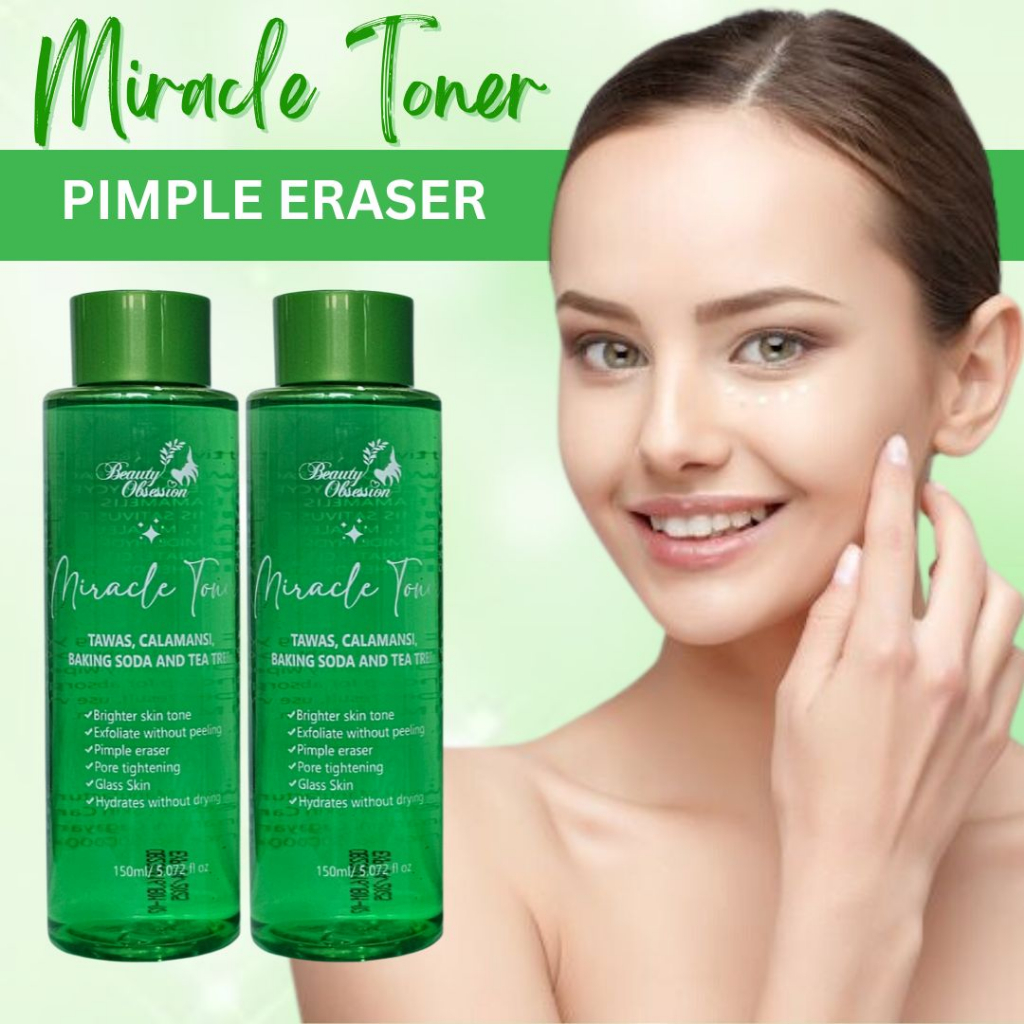 Miracle Toner 150ml by Beauty Obsession Scar Fading Solution Targets