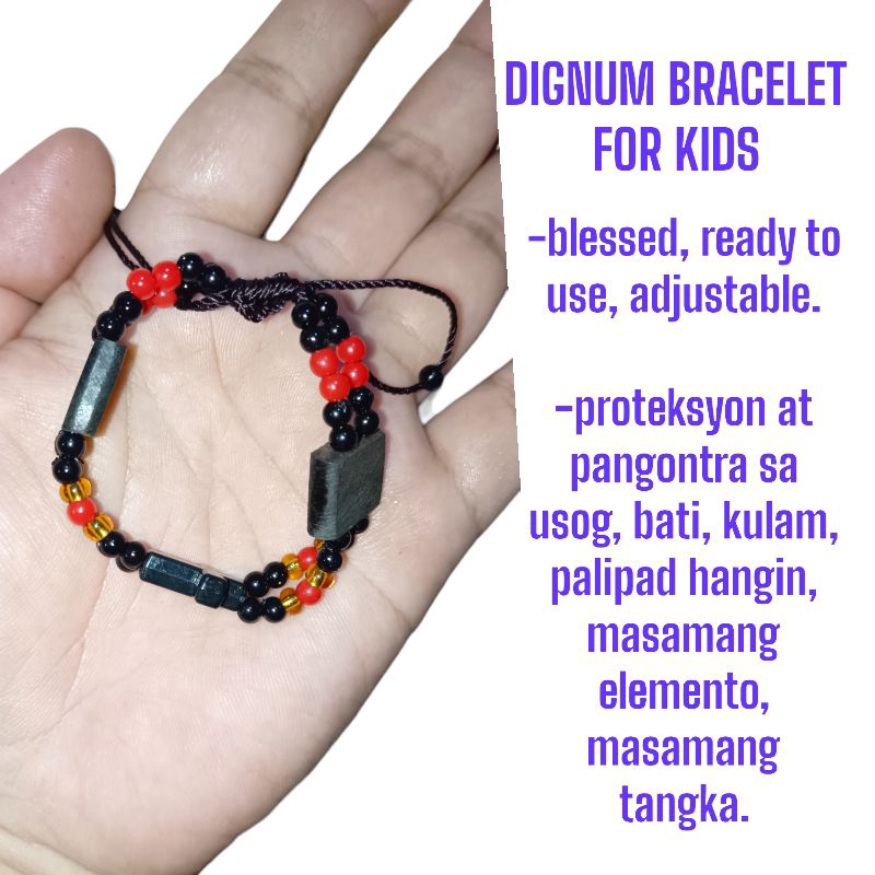 Dignum Bracelet for Kids Charm Protection | Shopee Philippines
