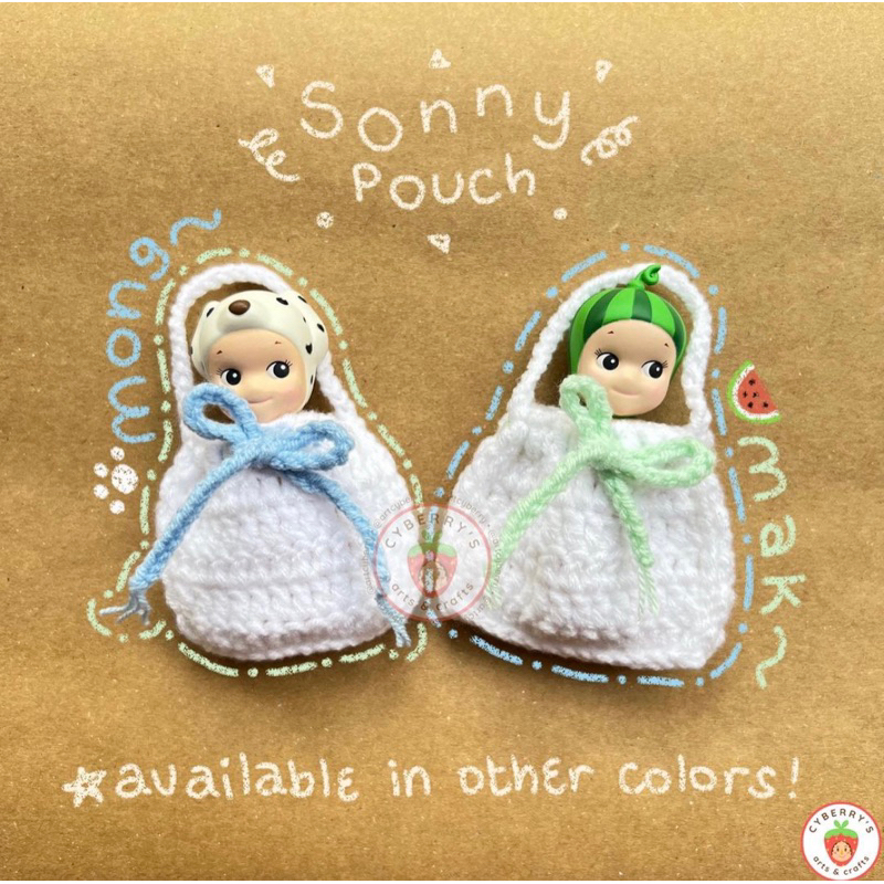 Crochet Sonny Angels Mini Doll Pouch by artcyberry Shopee Philippines