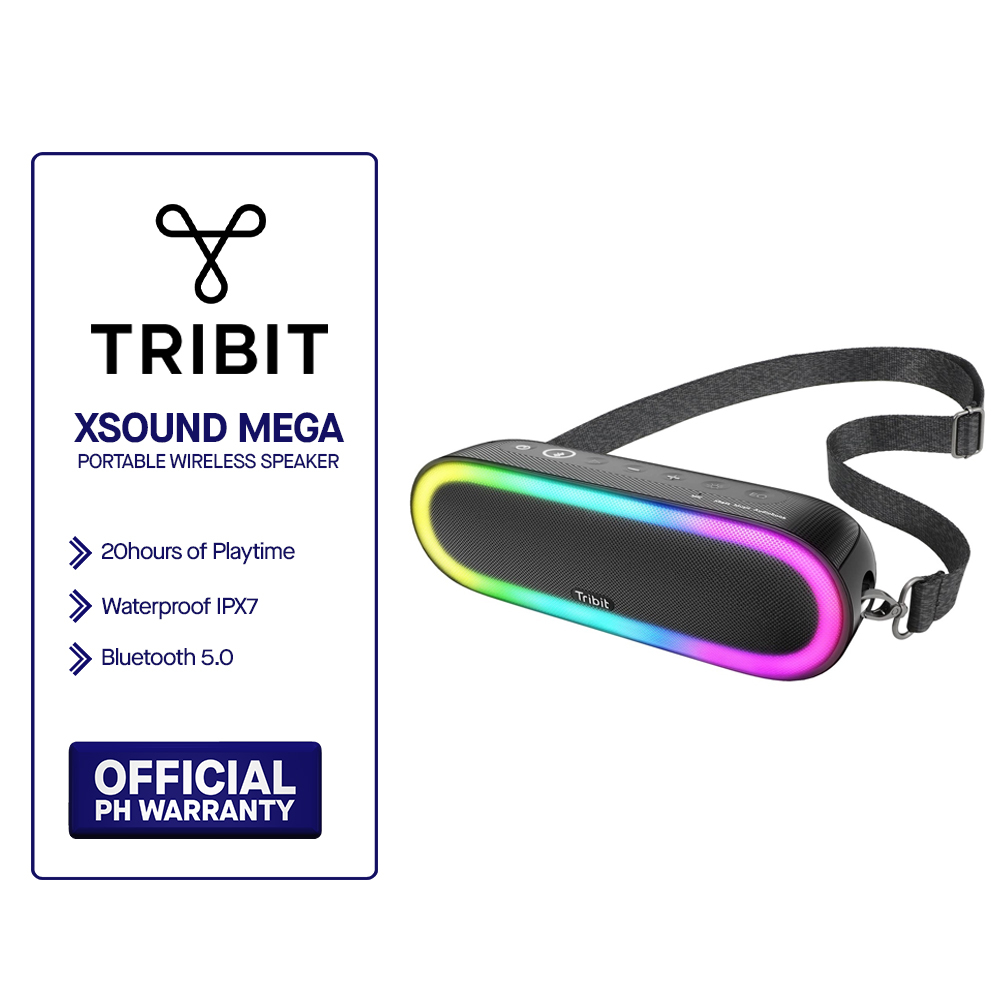 Tribit XSound Mega Portable Wireless Speaker, 30W, Bluetooth Speaker 5. ...