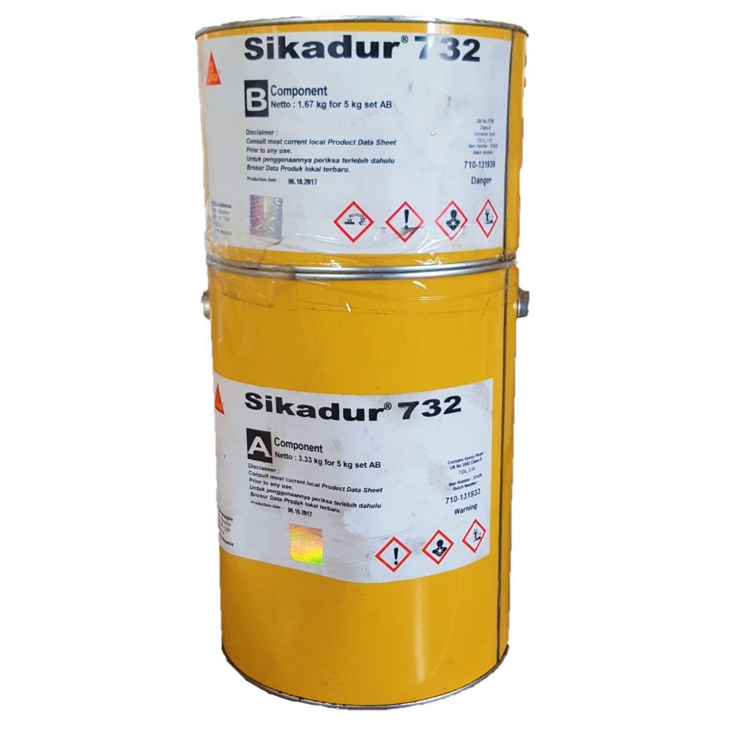 Sika Sikadur 732 Epoxy Resin Bonding Agent, Epoxy Adhesive & Mortars