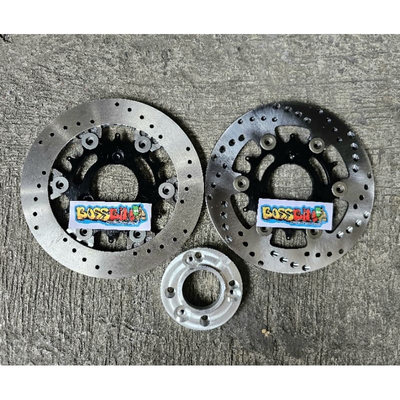 Copy 220mm Disc Ventilated And Non Ventilated Disc W/ Adapter Wave