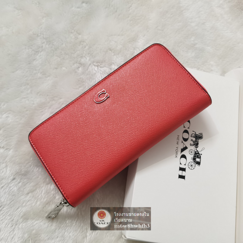Coach long wallet best sale