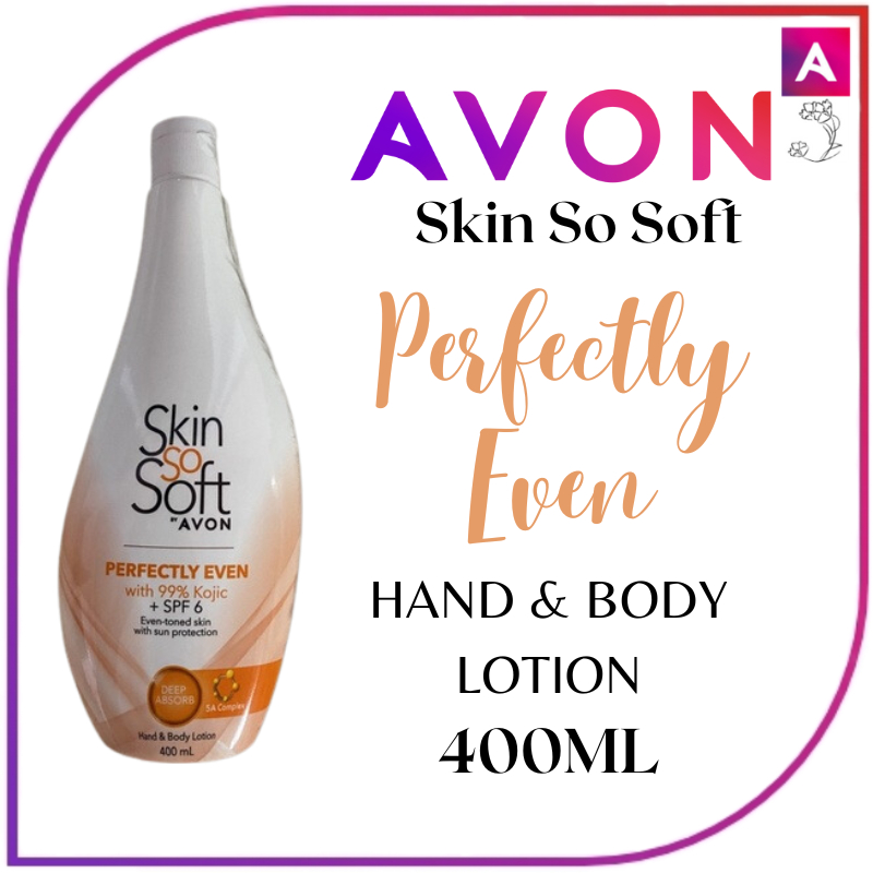 AVON SKIN SO SOFT PERFECTLY EVEN LOTION 400 ML Shopee Philippines