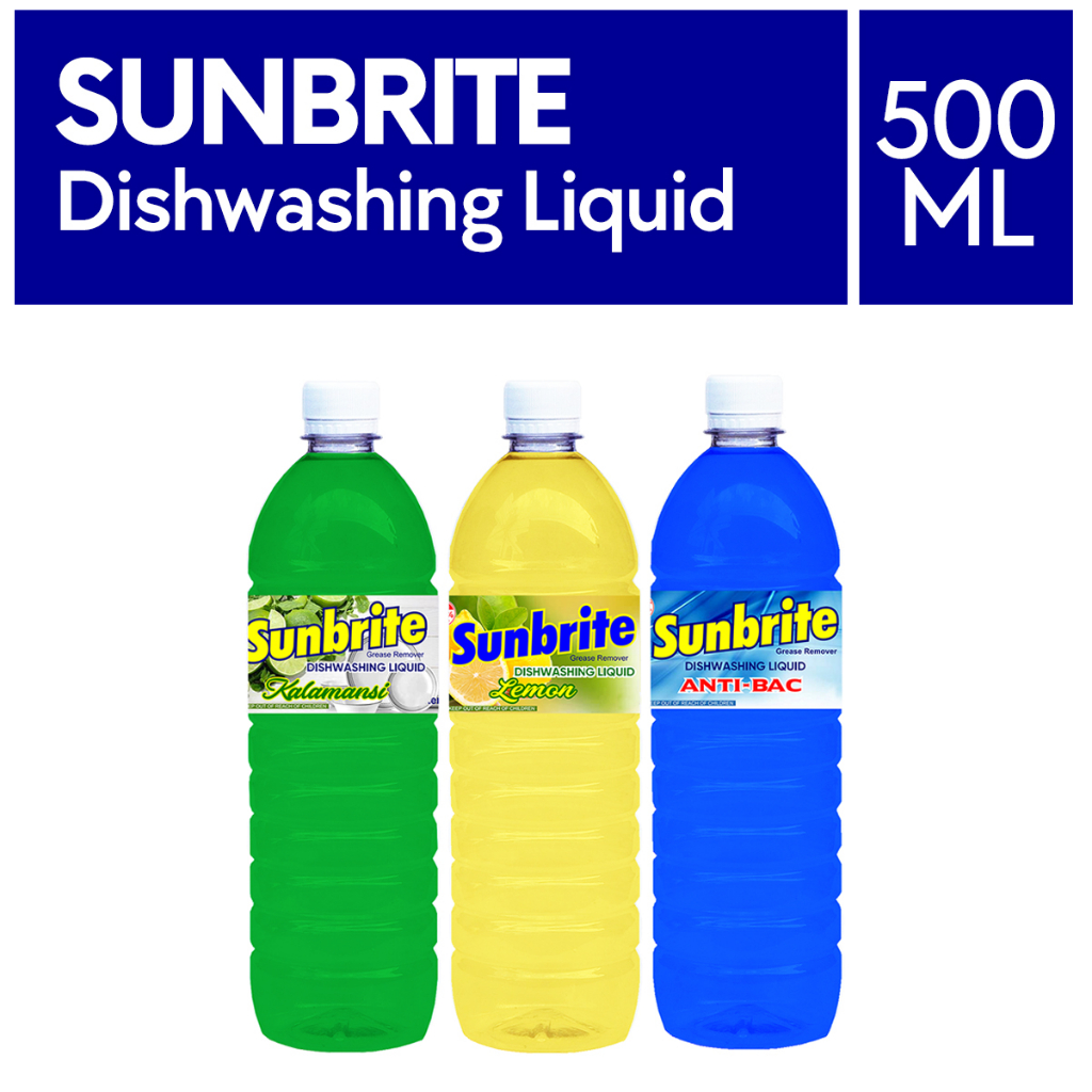 Sunbrite Dishwashing Liquid 500ML | Biogent | Shopee Philippines