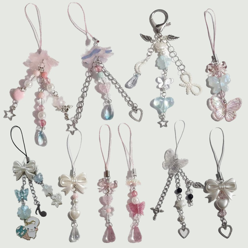 Beaded keychains sales