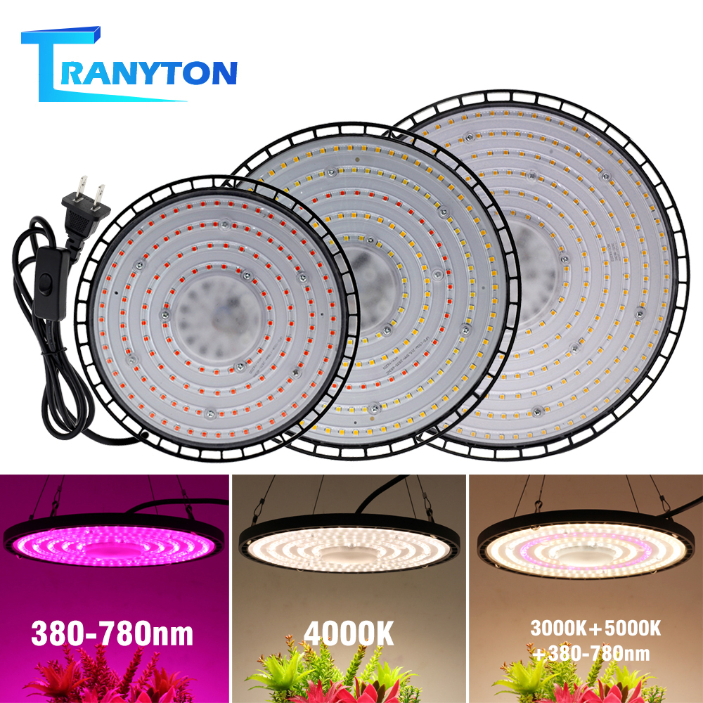 220V Full Spectrum LED Grow Light 3000K 5000K 380-780nm 70W 100W 150W ...