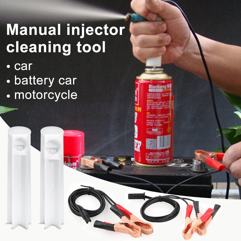 Fuel Spray Nozzle Oil Injector Cleaner Tester Set Manual Tool Universal