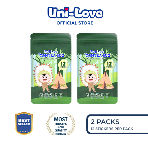 UniLove Contra Bug Peel and Stick Patches Pack of 2 | Shopee Philippines