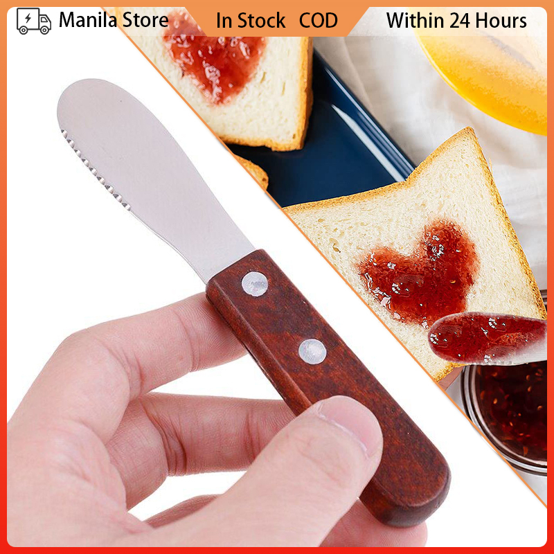 Wood Handle Small Butter Spatula Sandwich Toast Jam Spreader Cheese ...