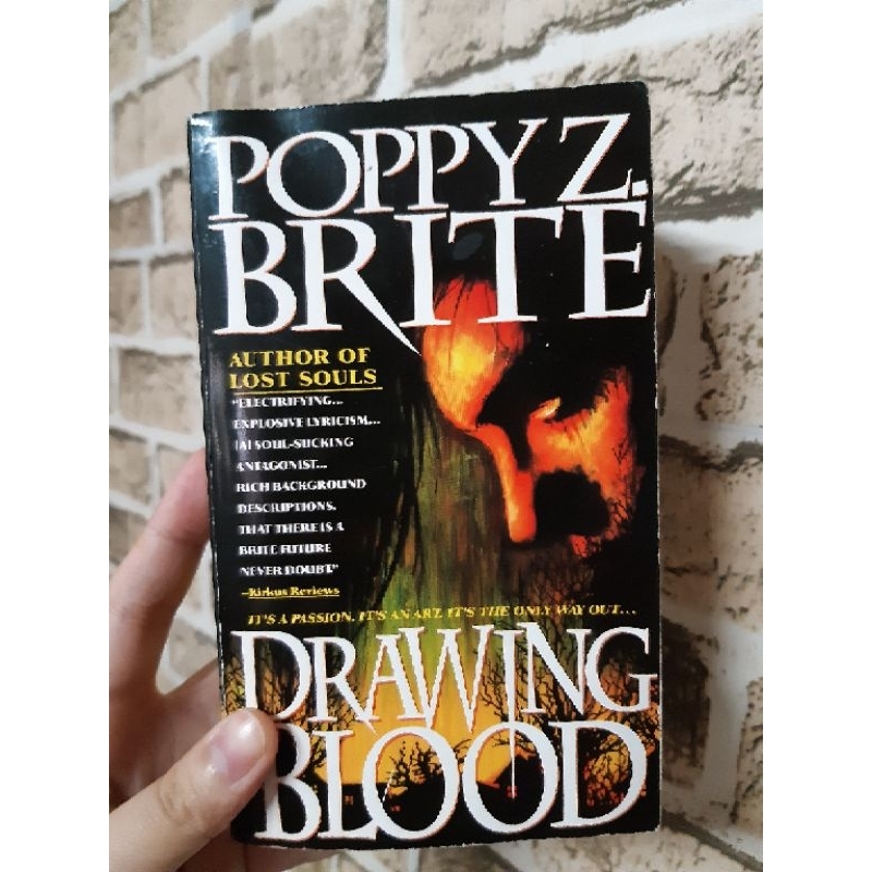 The Drawing Blood by Poppy Z Brite Horror Preloved Secondhand Bargain