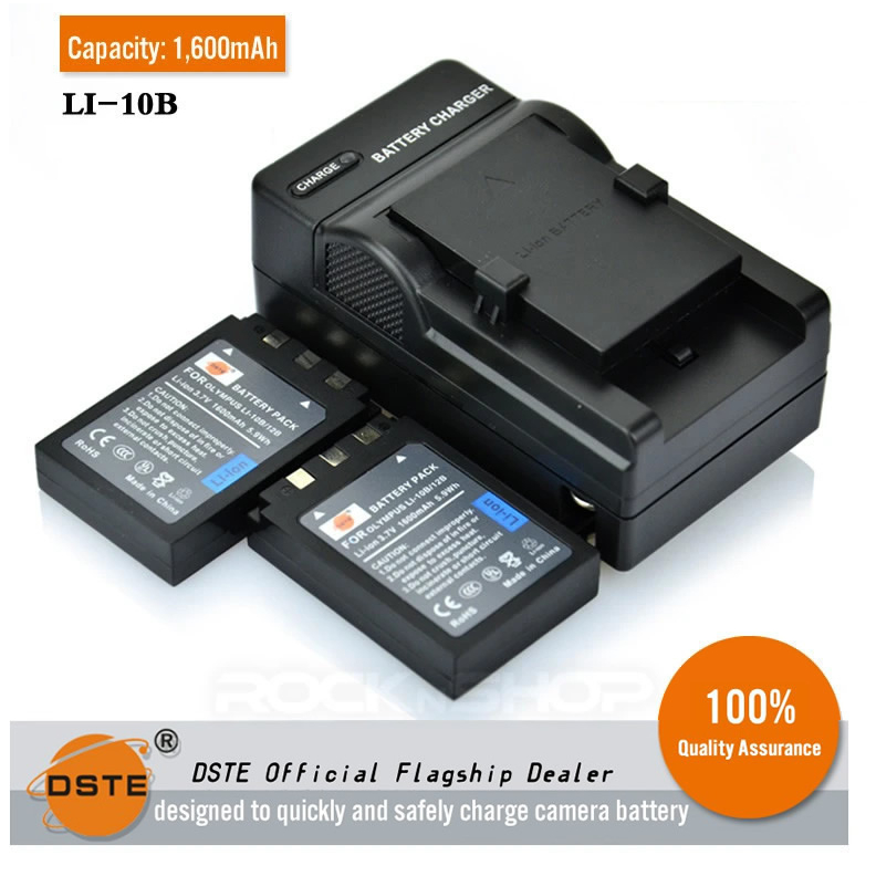 2 Batteries Li-50B + Chargeur USB Pour Olympus Stylus, SP, SZ - DSTE