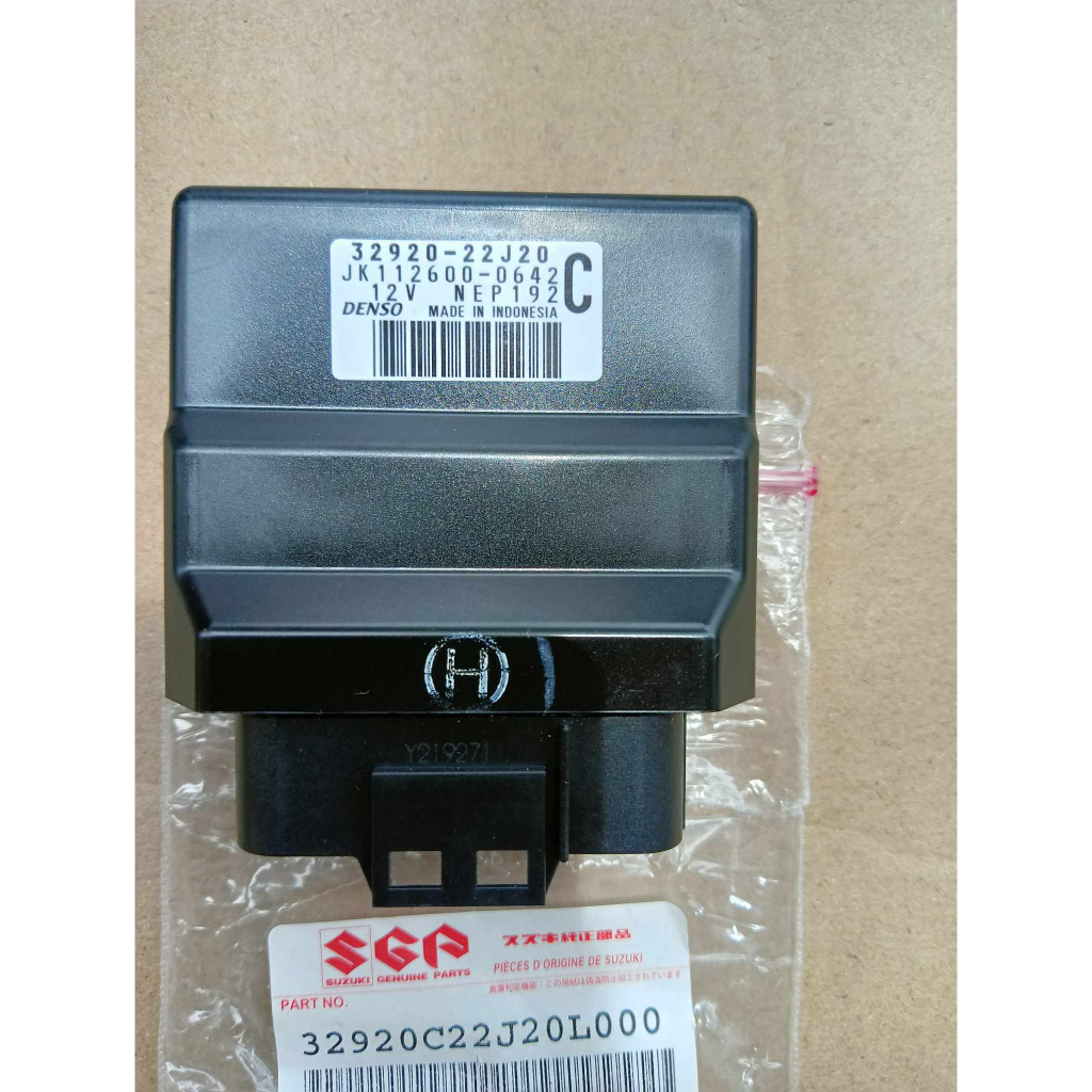 ECU CONTROL UNIT SGP(RAIDER-J 115 FI/SHOOTER)(GENUINE: 32920C22J20L000 ...