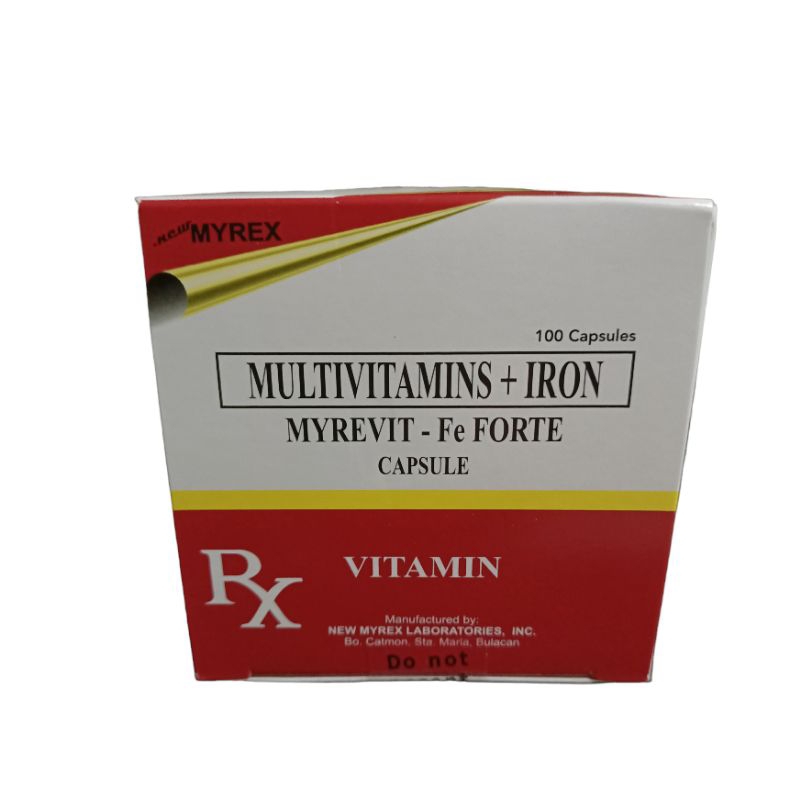 MYREVIT Multivitamins / MYREVIT FE FORTE Multivitamins+ Iron