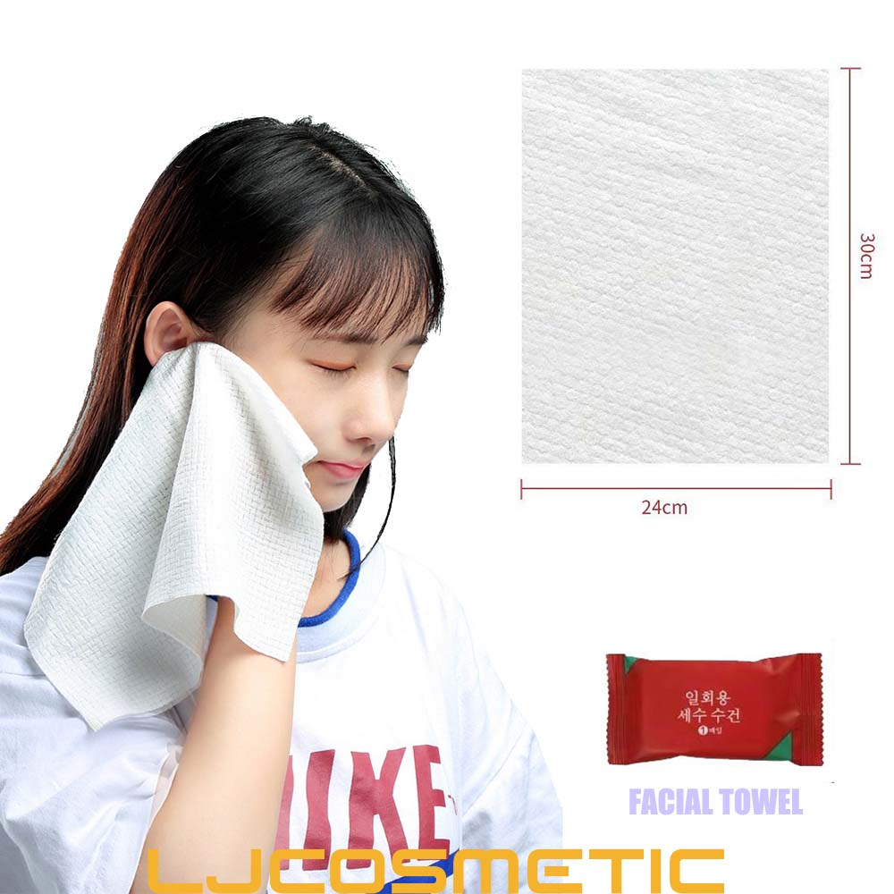 20pcs Portable Compressed Towel Disposable Cleansing Towel Nonwoven