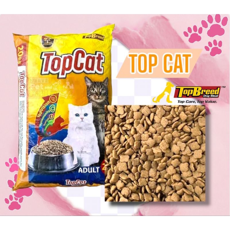 TOPCAT CAT FOOD BY TOPBREED KILO REPACKED Shopee Philippines
