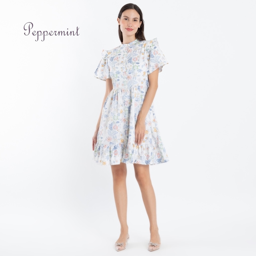 Peppermint Woman Darla Dress (Cream) | Shopee Philippines