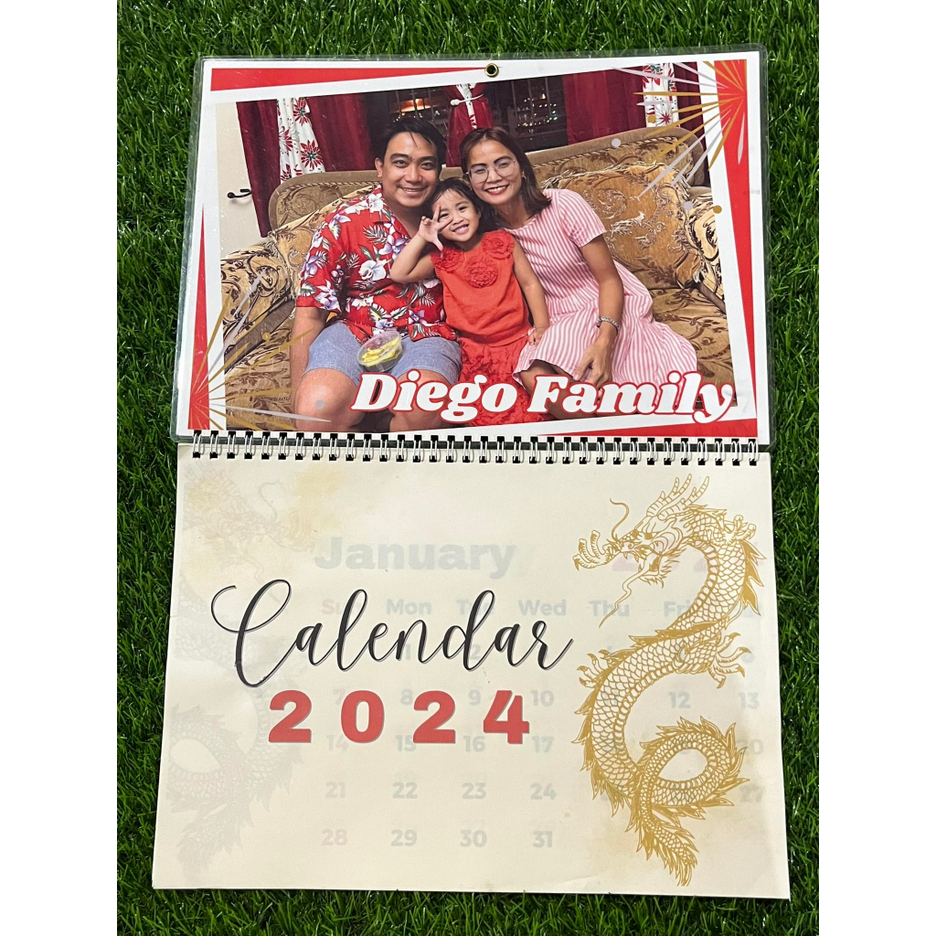 Personalized Calendar 2024 Wall Calendar 2024 Gift Giveaways Home Decor