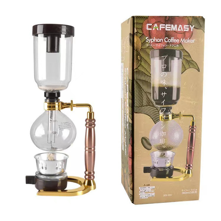 Siphon Coffee Pot Set Filter Household Siphon Heat Resistant Glass