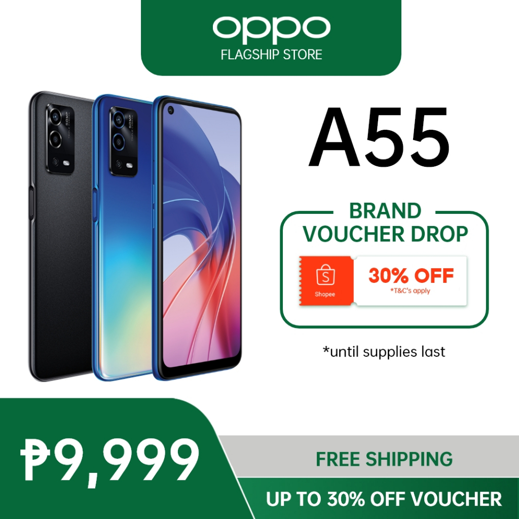 Brand new OPPO A55 50MP AI CELLPHONE | Shopee Philippines