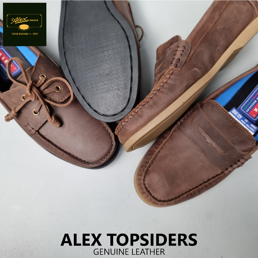 ALEX SHOES MEN'S LOAFERS/TOPSIDERS/DRIVING SHOES/SLIP-ONS GENUINE ...